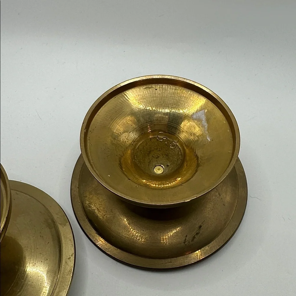 Elegant Gold Candle Holders